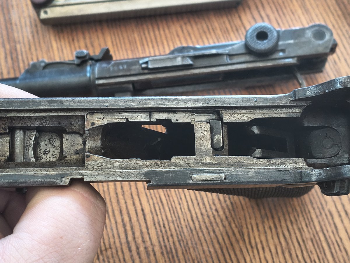 Luger P08 Lange (Artillerie) 9x19 DWM 1917 zgodny - KOMIS