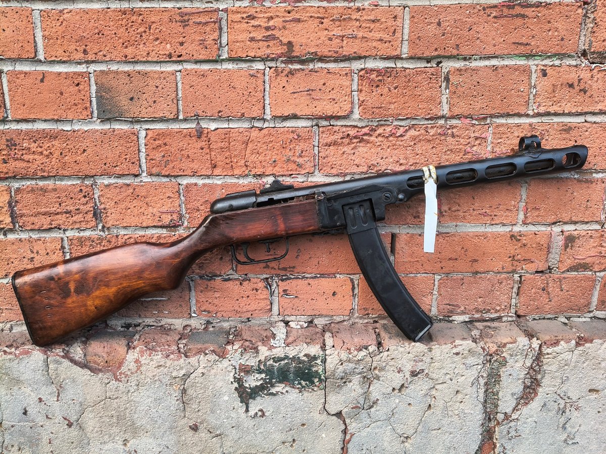 PPSz 41 kal. 7,62x25 ZiS 1945r - NIEUŻYWANA, FABRYCZNIE ZGODNA 1806 full albo semi