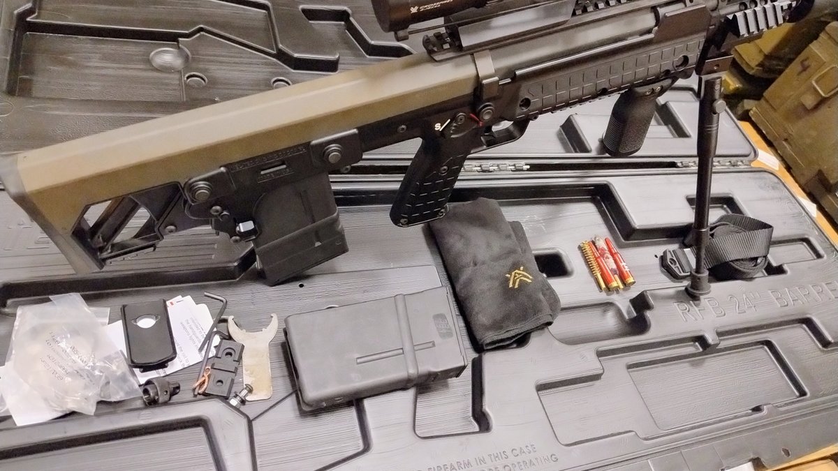 Kel-Tec RFB kal. 308 Win lufa 18" FULL ZESTAW Z OPTYKĄ, DWÓJNOGIEM I TŁUMIKIEM KOMIS- REZERWACJA