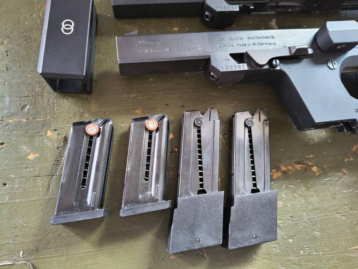 Walther GSP kal. 22LR + konwersja kal. 32 S&W - KOMIS