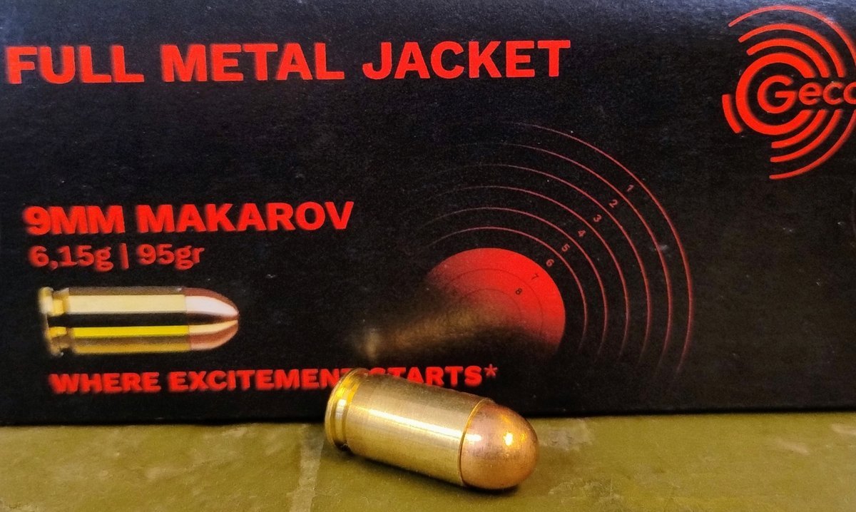 9x18 Makarov FMJ Geco