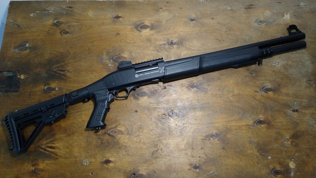 Strzelba Pump Action Kral Arms Tactical X Tactical Stock - używana