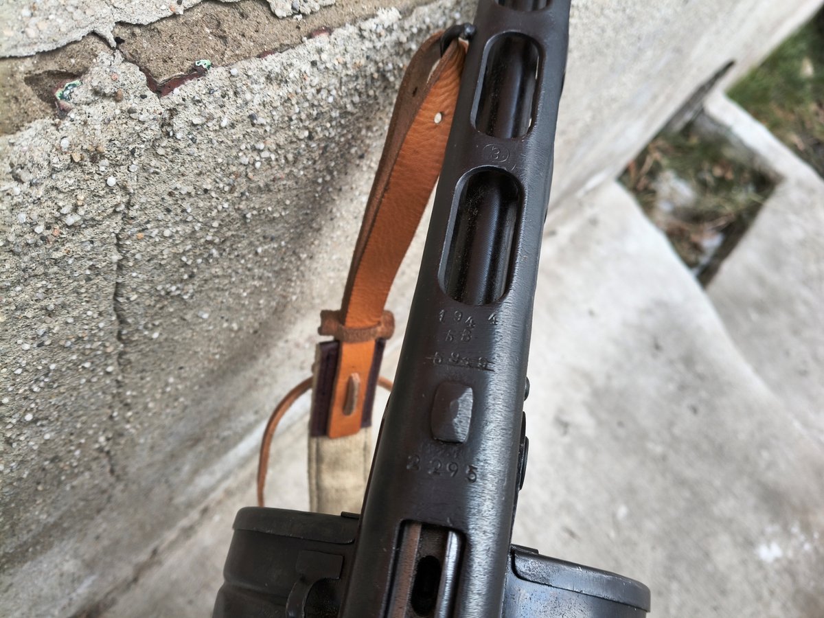 PPSz 41 7,62x25mm 1944r - STARE DEKO PCU CLK KGP - KOMIS