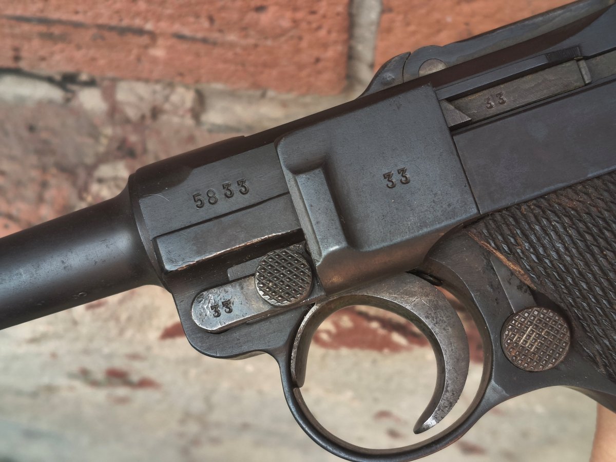 P08 S/42 Mauser 9x19 1937r 5833r