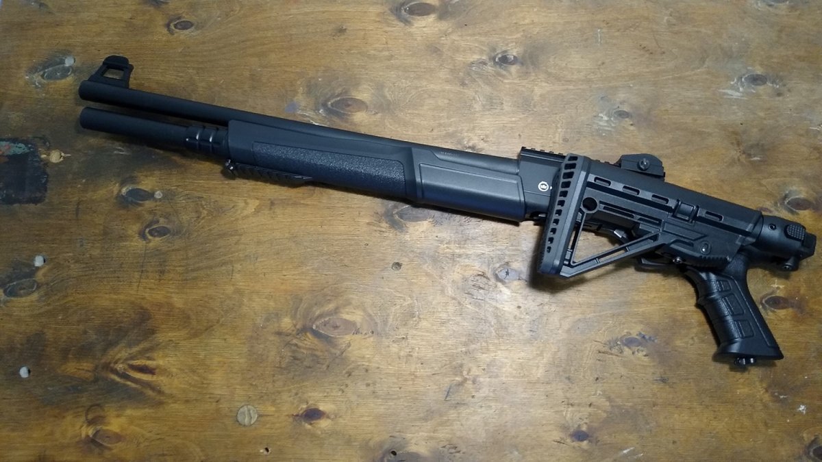 Strzelba Pump Action Kral Arms Tactical X Tactical stock