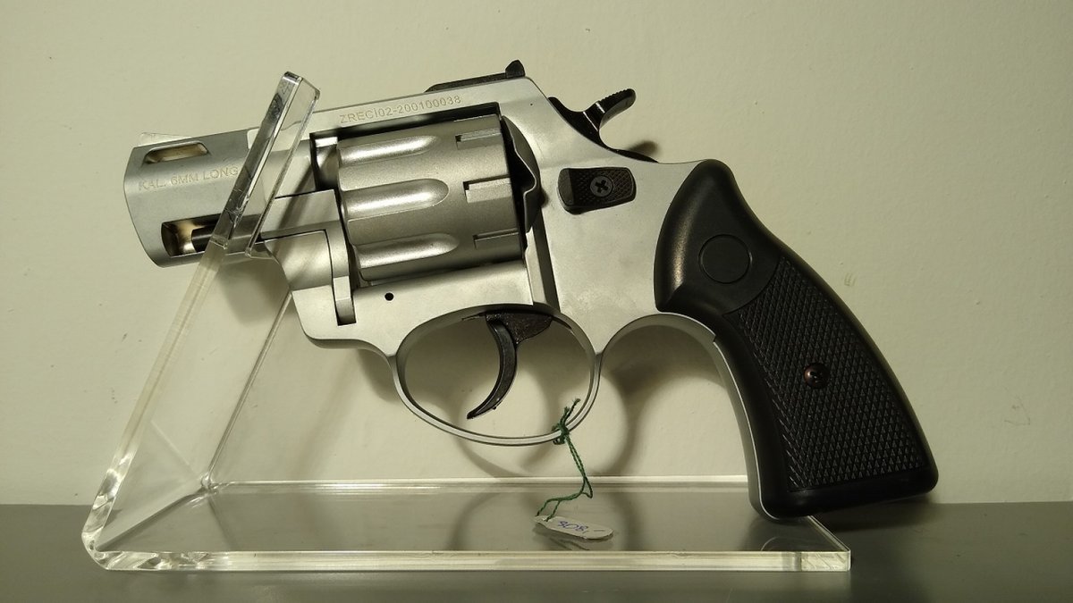 Rewolwer alarmowy Zoraki R2-2" kal. 6mm long Matte Chrome