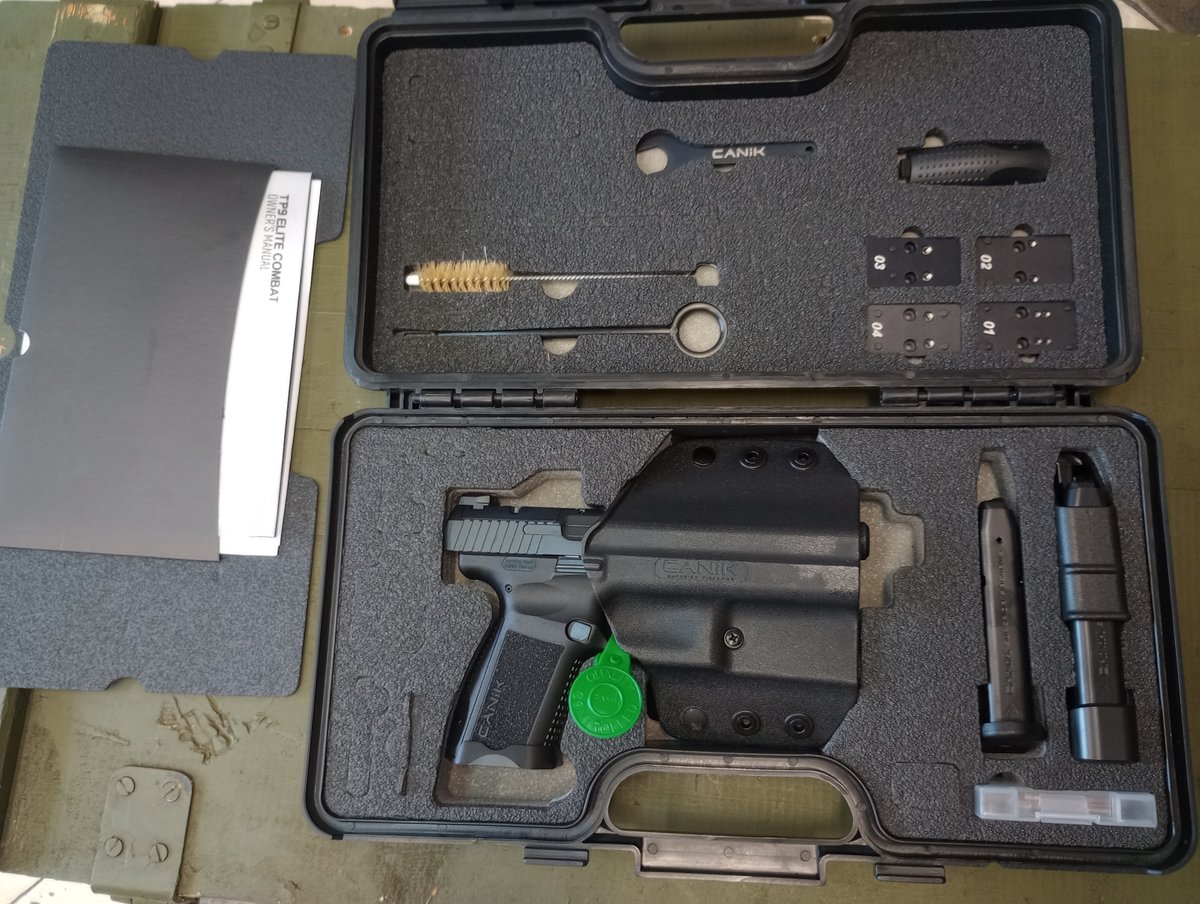 Canik TP9 Elite Combat Black 9x19