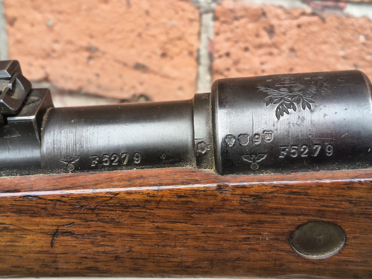Mauser 98k 1941r Portugalia 100% ZGODNY