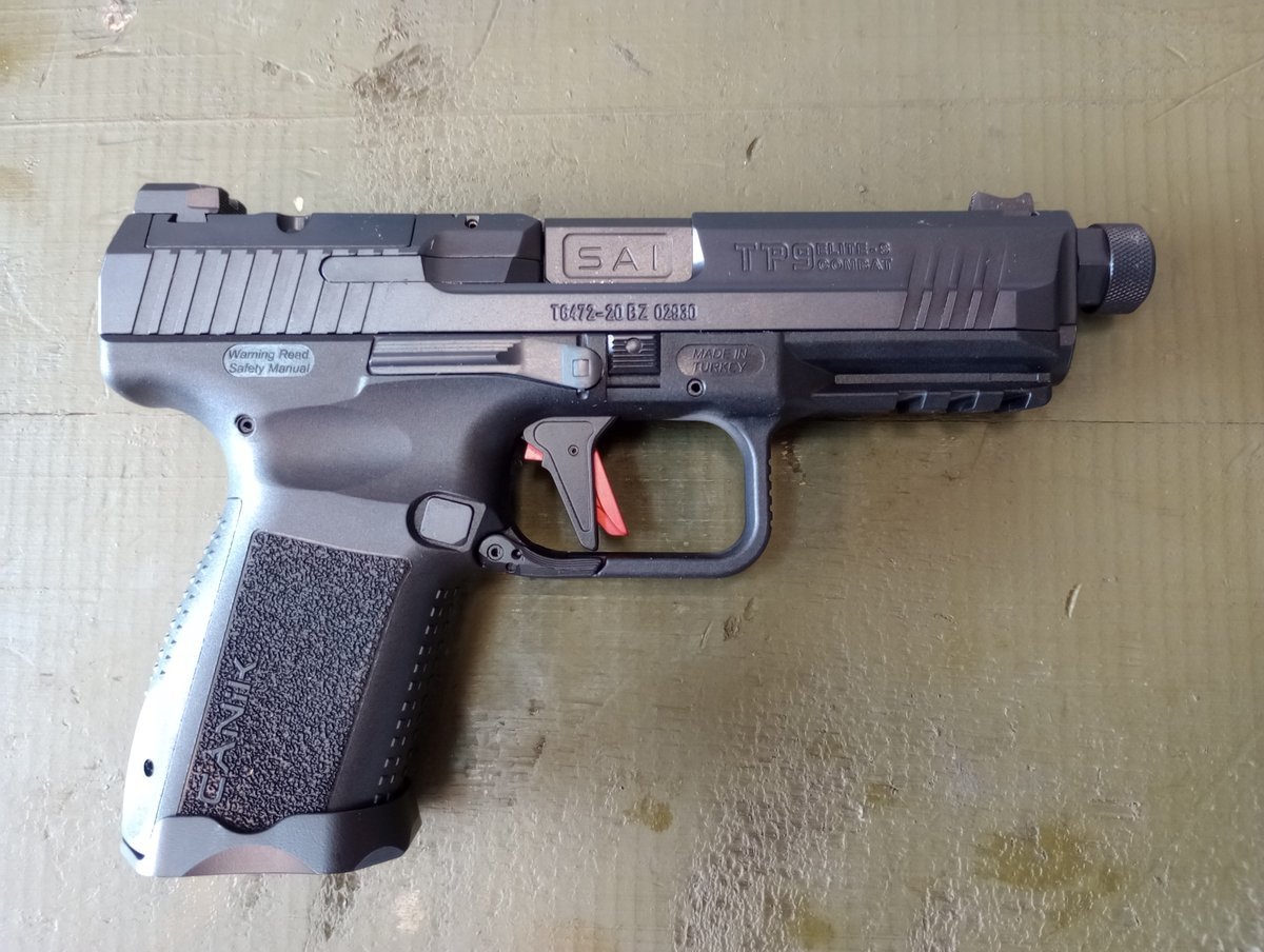 Canik TP9 Elite-S Combat BLACK 9x19