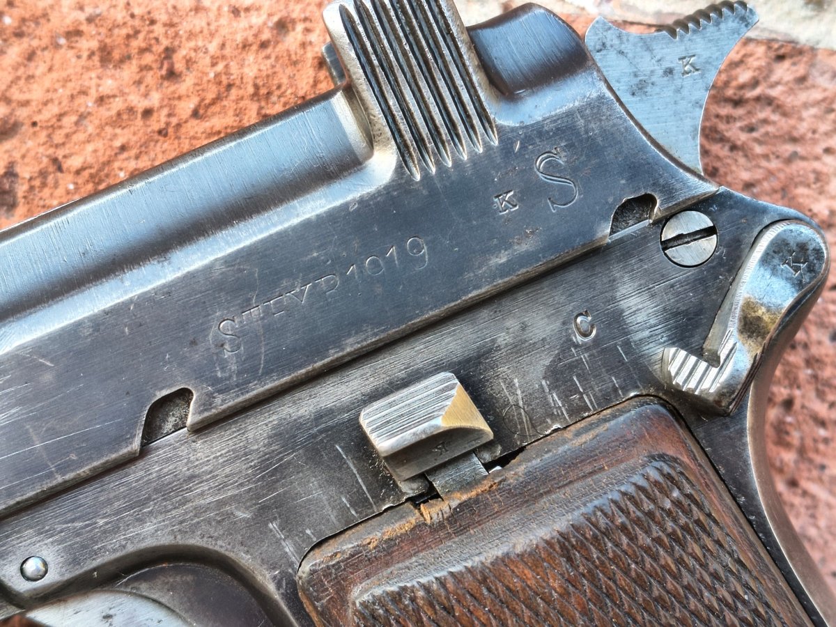 Steyr 1912 kal. 9x23 Steyr 1919r - KOMIS 4005y