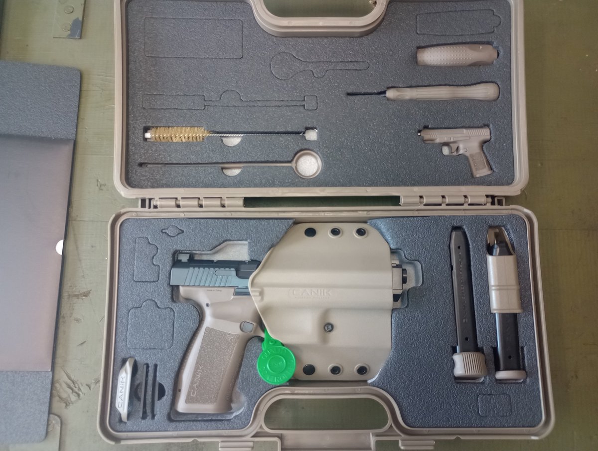 Canic Mete SFX Black Slide/FDE FRAME 9x19