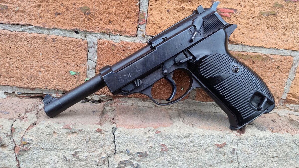 Walther P38 kal. 9x19 AC43 Zella-Mehlis I wariant styczeń 1943