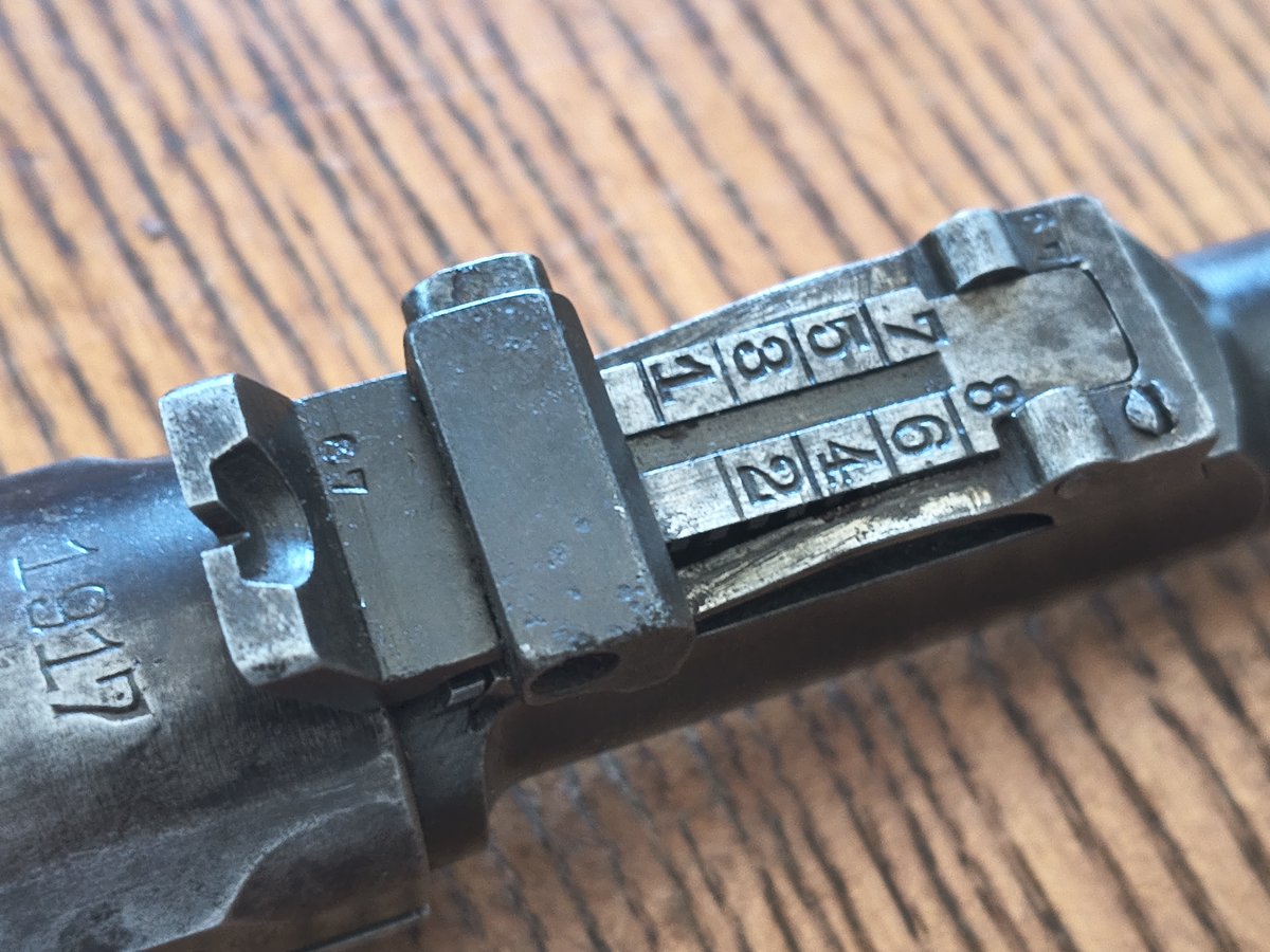 Luger P08 Lange (Artillerie) 9x19 DWM 1917 zgodny - KOMIS