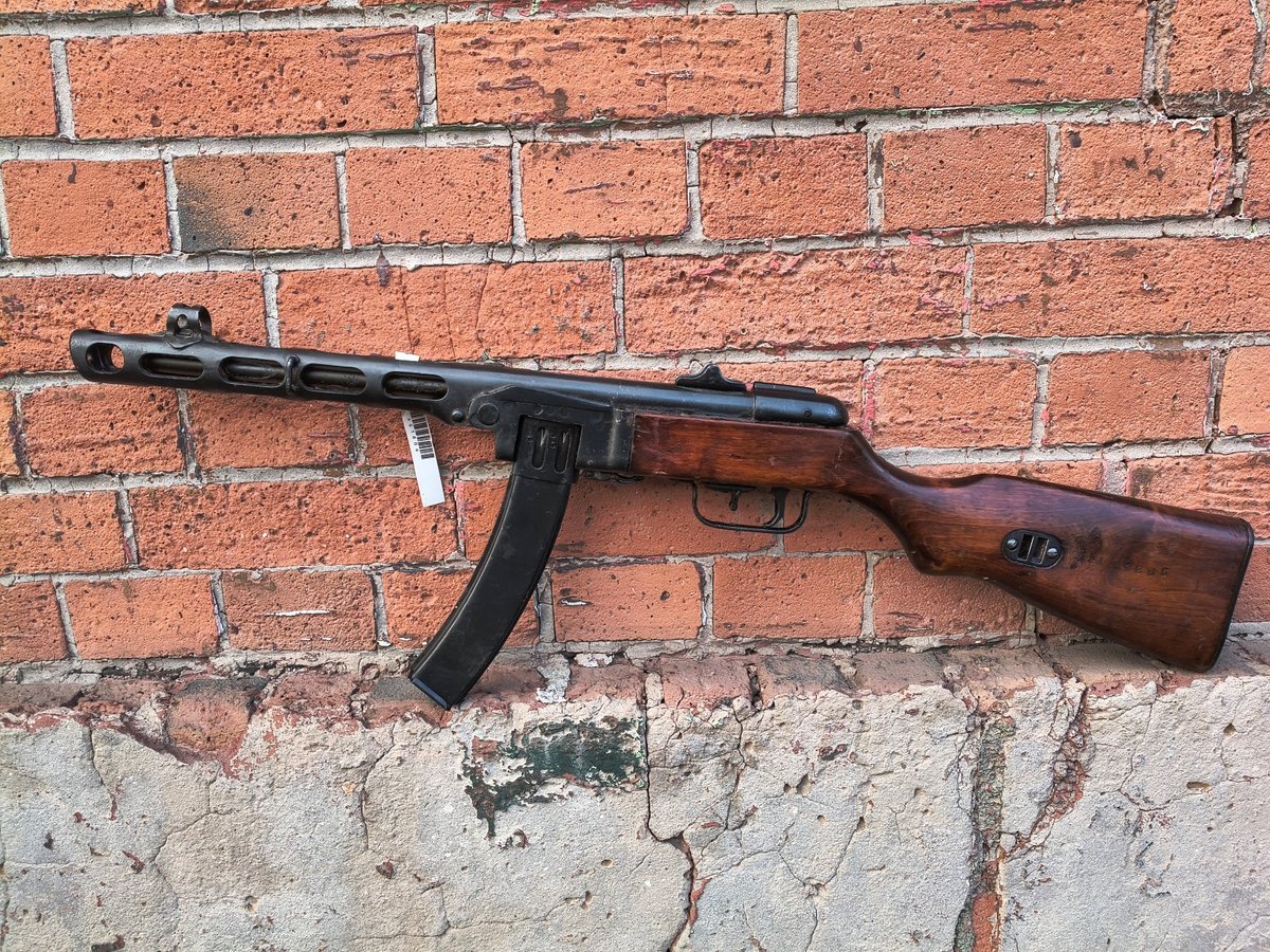PPSz 41 kal. 7,62x25 ZiS 1945r - NIEUŻYWANA, FABRYCZNIE ZGODNA 1806 full albo semi