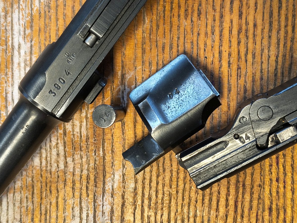 P08 Mauser S/42 1938r ZGODNY ZE ZGODNYM MAGAZYNKEIM 3904d