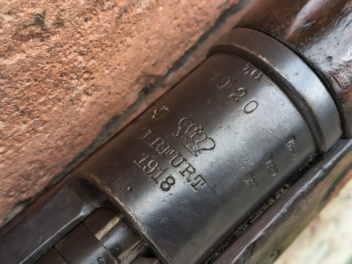 Mauser 98az Erfurt 1918 RW 1920 Wehrmacht