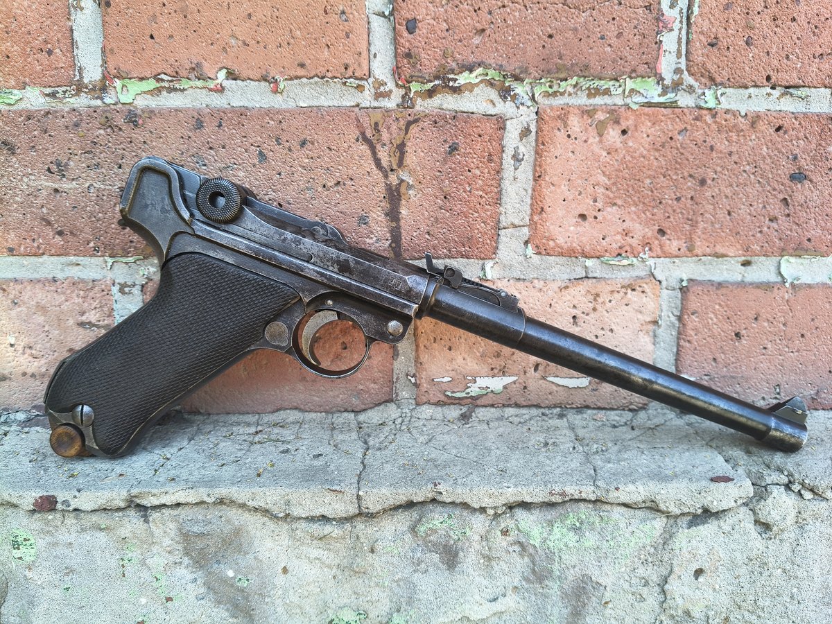 Luger P08 Lange (Artillerie) 9x19 DWM 1917 zgodny - KOMIS