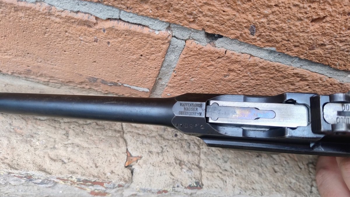 Mauser C96 kal. 7,63 Mauser ze zgodną kaburokolbą - KOMIS