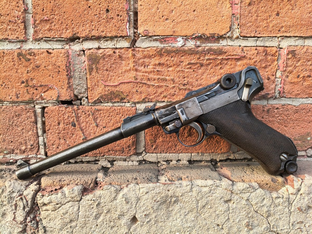 Lange Pistole 08 (P08 Artyleryjski) kal. 9x19 DWM 1915r- KOMIS