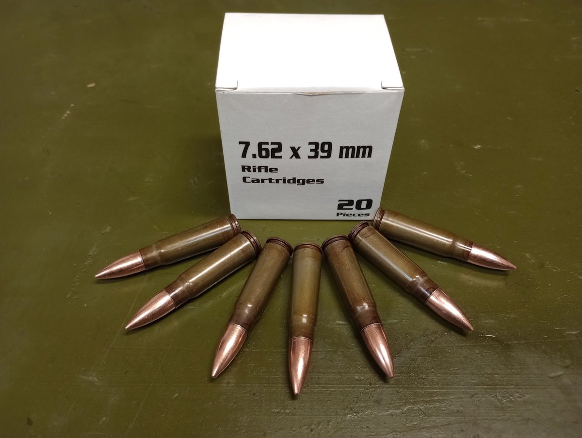 7,62x39 FMJ STERLING