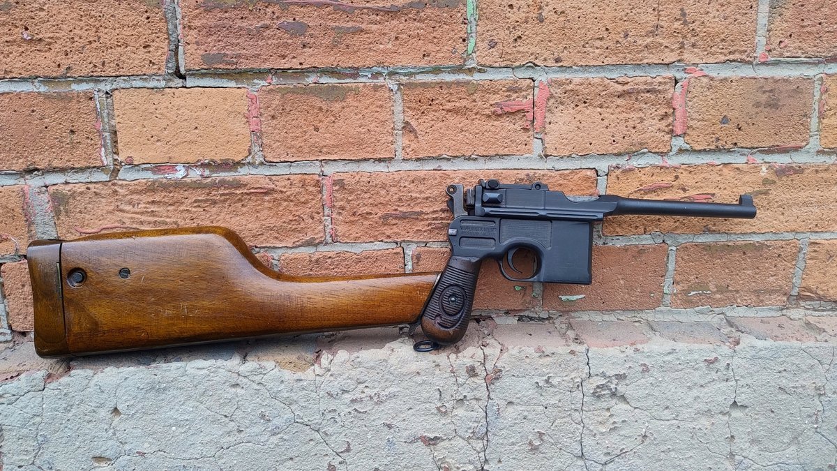 Mauser C96 Rote Neun kal. 9x19 z kaburokolbą